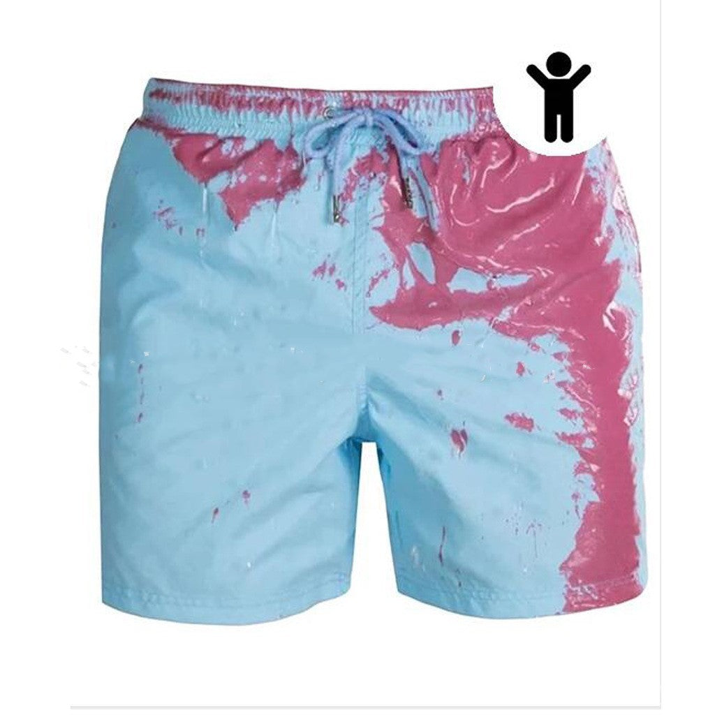 Men's Color Changing Swim Trunks