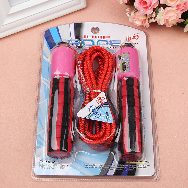 Red Counting Fitness Jump Rope