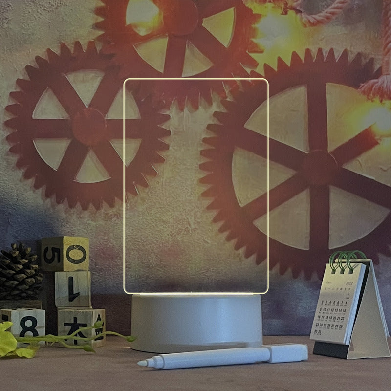 Luminous Acrylic Message Board