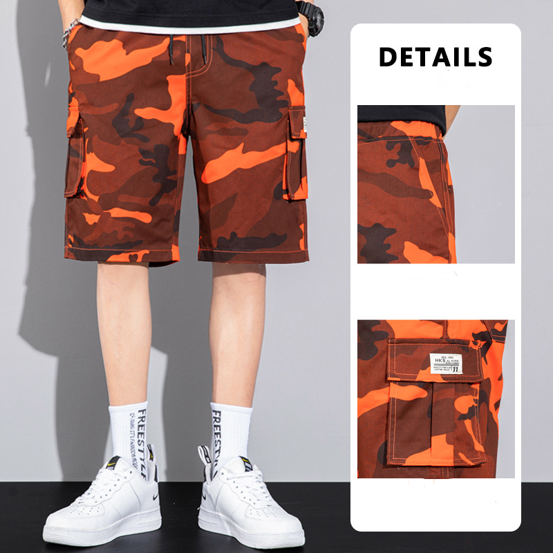 Men's Multi Pocket Cargo Shorts