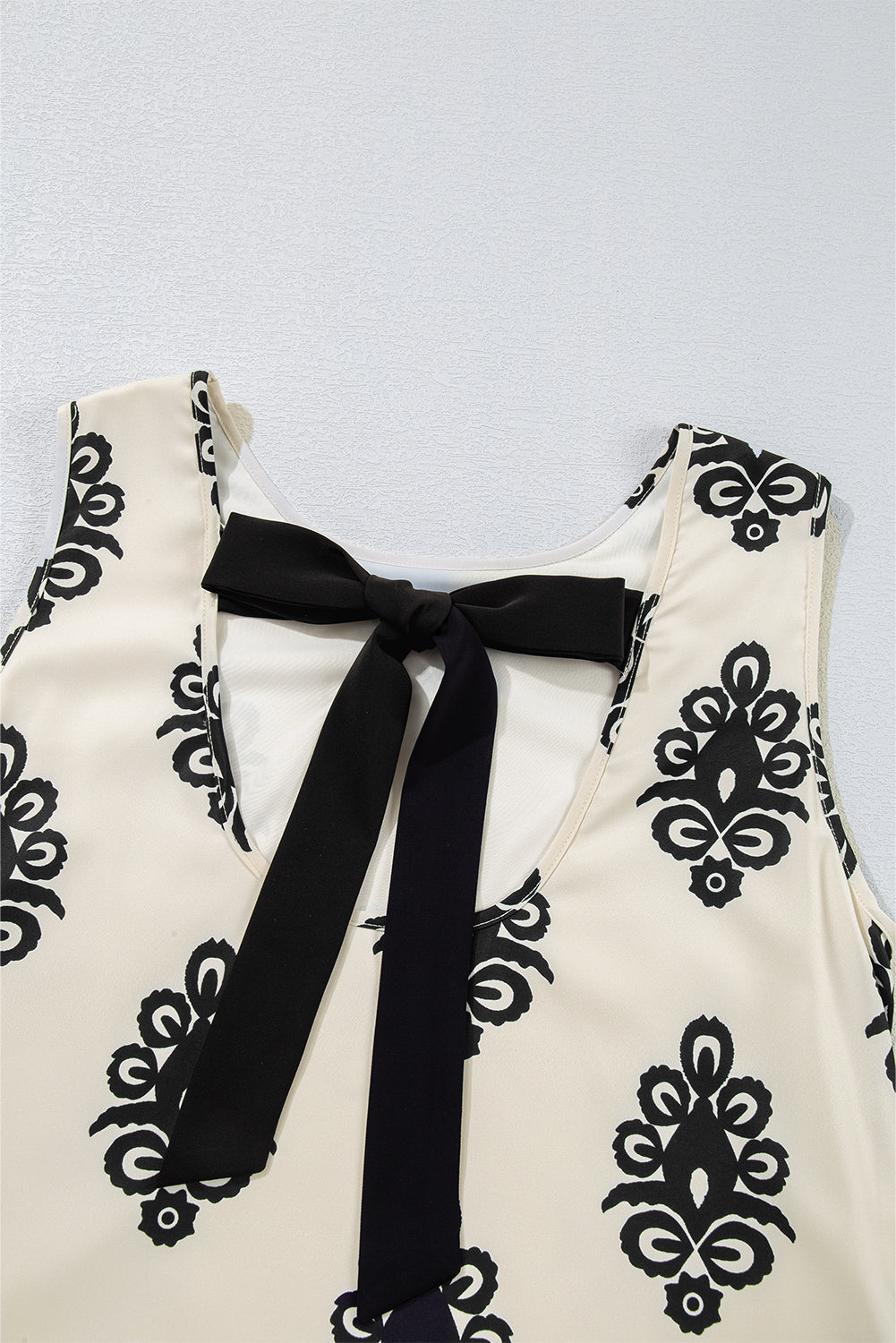 B&W Geo Sleeveless Mini