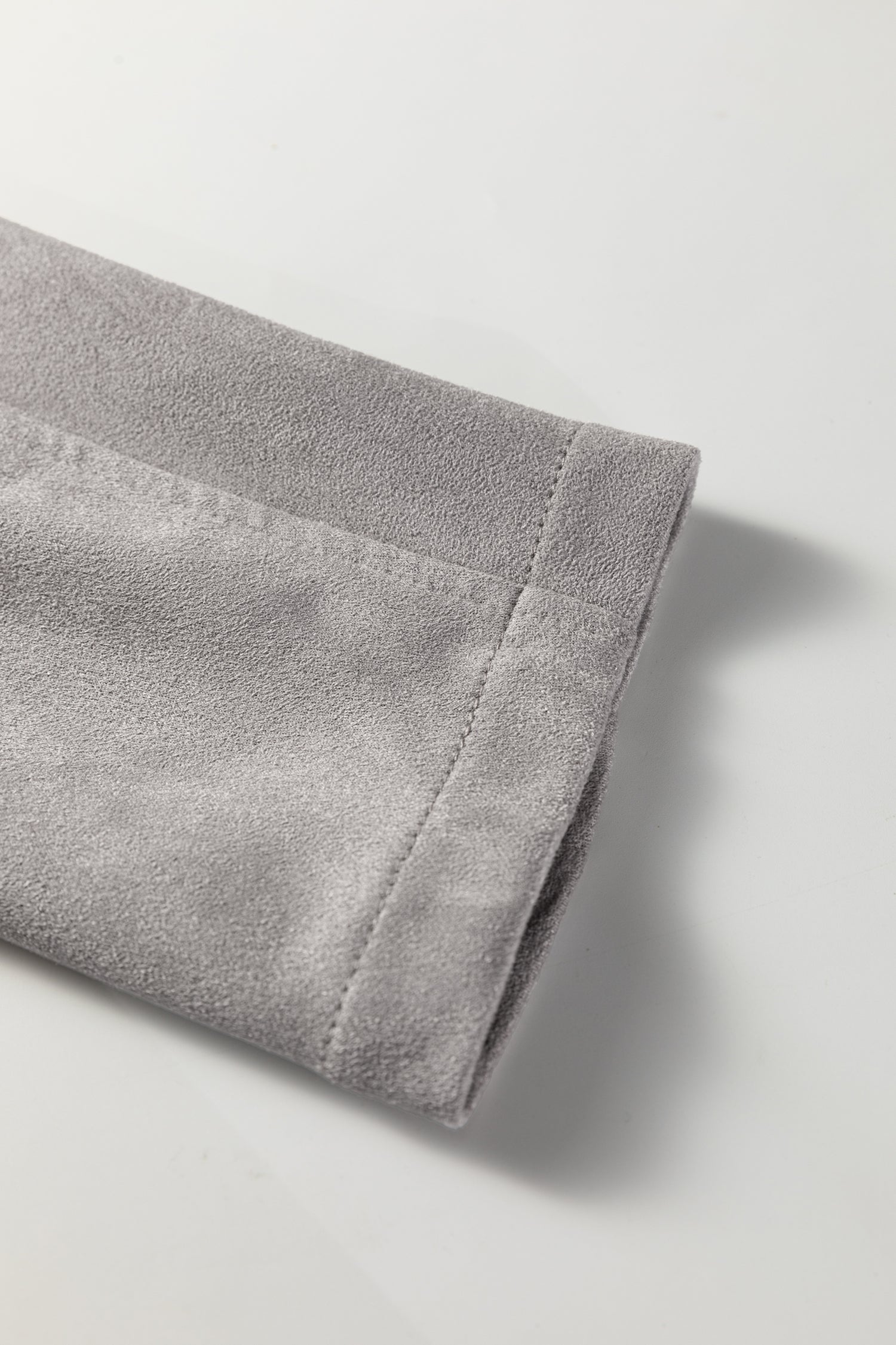 Cropped Fringed Faux Suede Jacket Bazaarre Mart Outerwear/Jackets