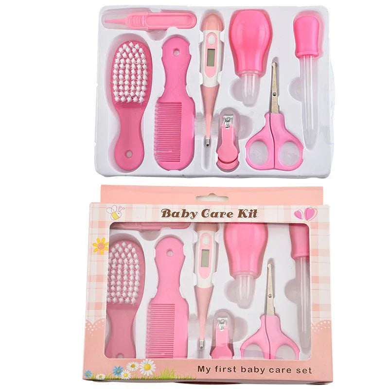 Portable Baby Health Pink 8 piece set Bazaar Mart