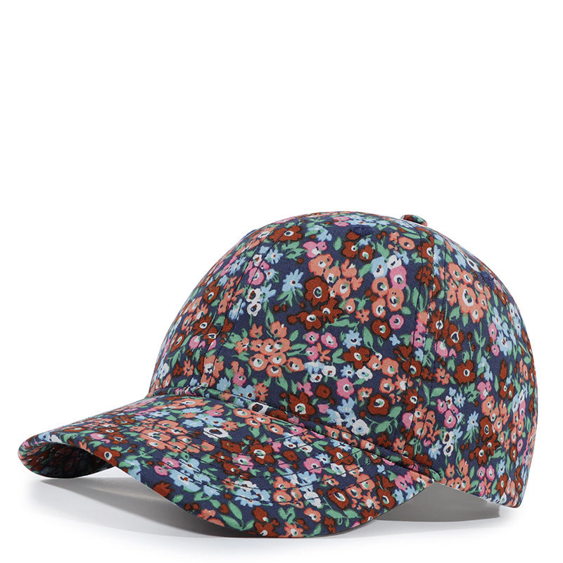 Floral Cotton Cap
