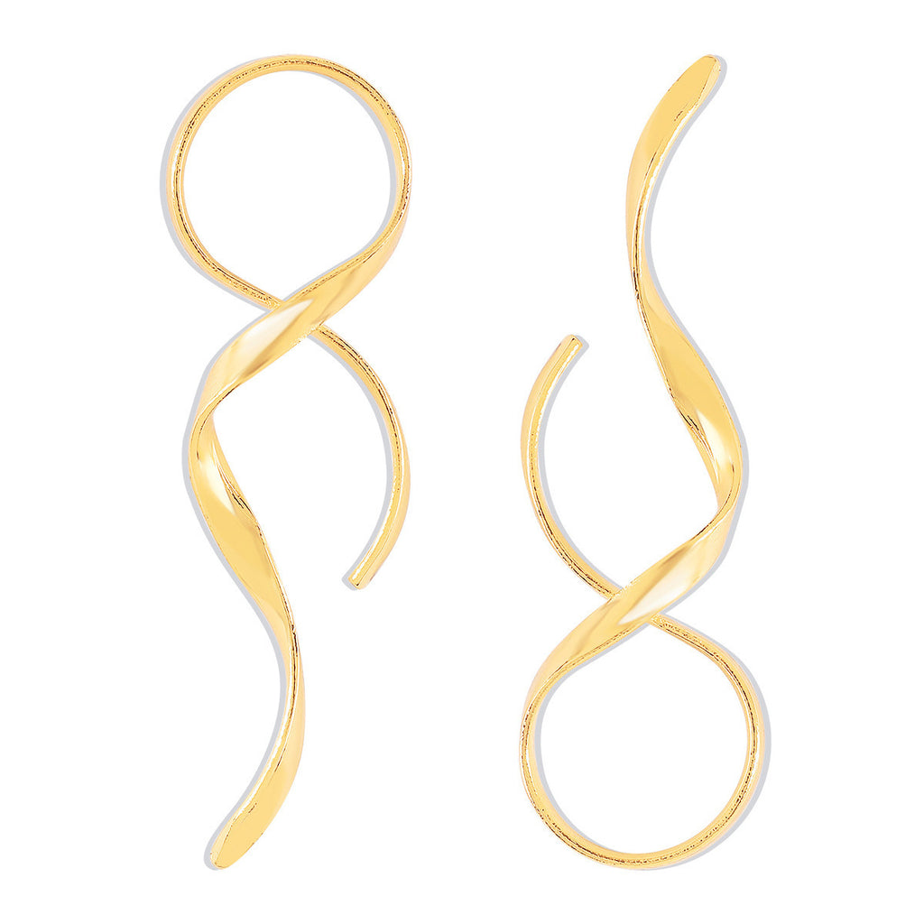 Simple Asymmetric Earrings
