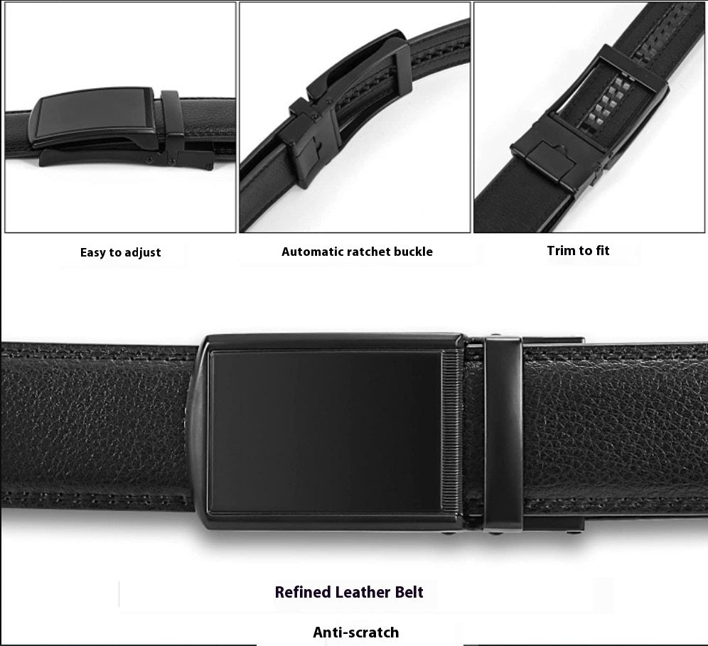 Double-sided Genuine Leather Belt