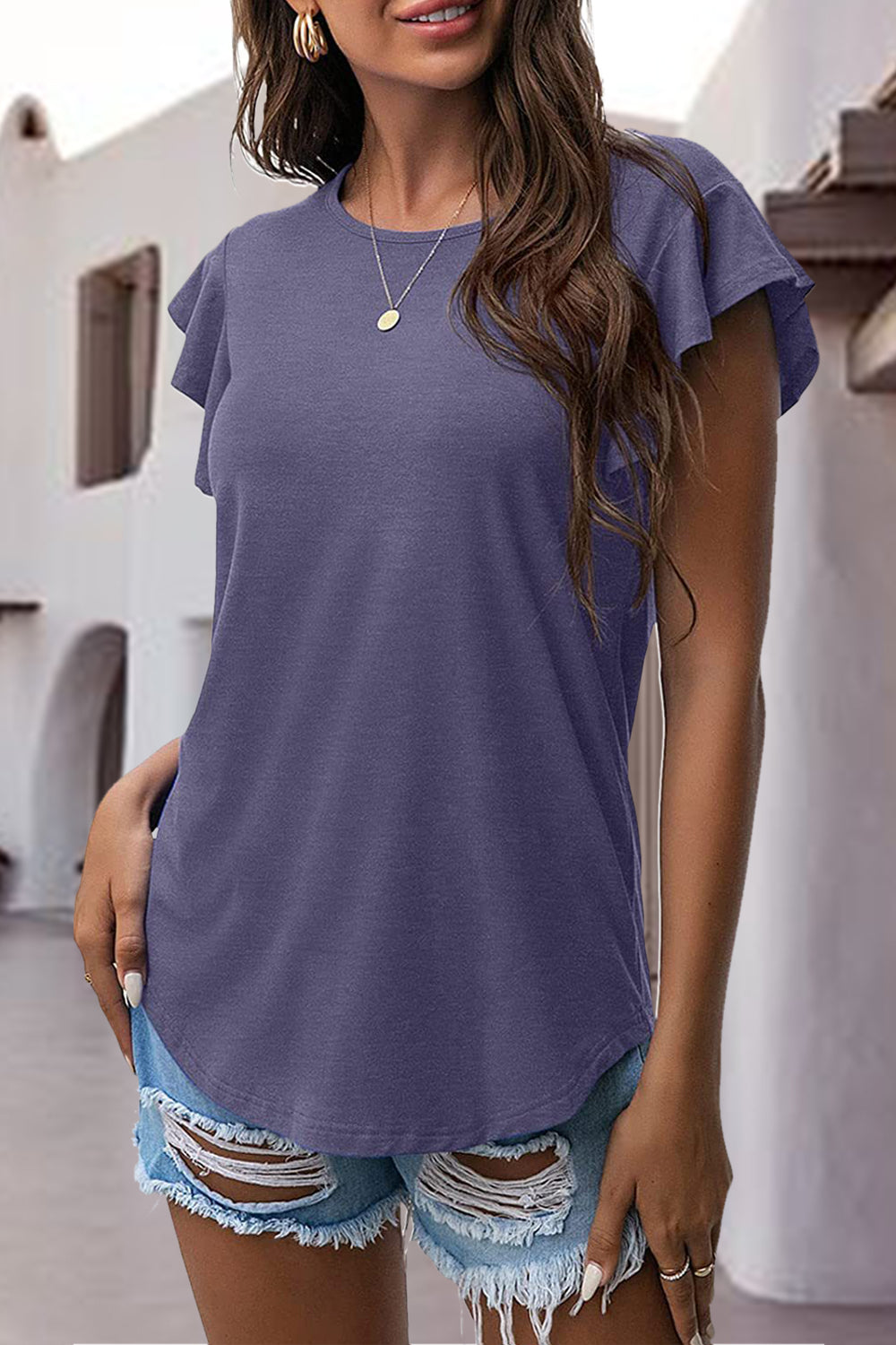 Flutter Sleeve Tee