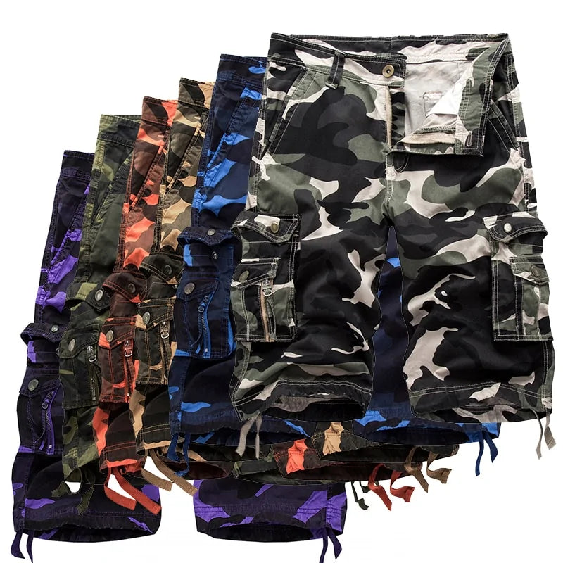 Men's Camo Cargo Shorts