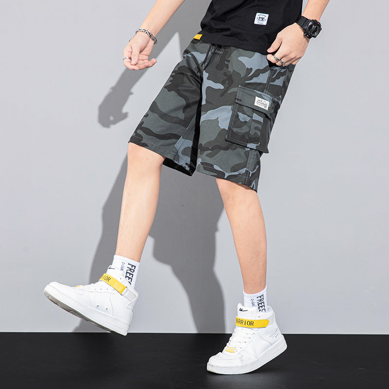 Men's Multi Pocket Cargo Shorts