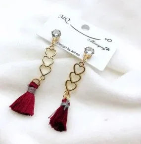 Trendy Hypoallergenic Stars & Hearts Earrings 12 Bazaare Mart Cute Puff Trend Earrings