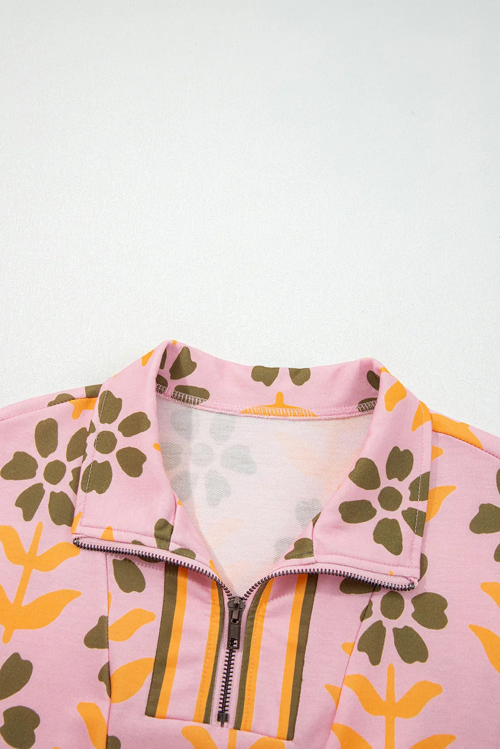 Pink Floral Long Sleeve Dress Bazaare Mart Dresses/Floral Dresses