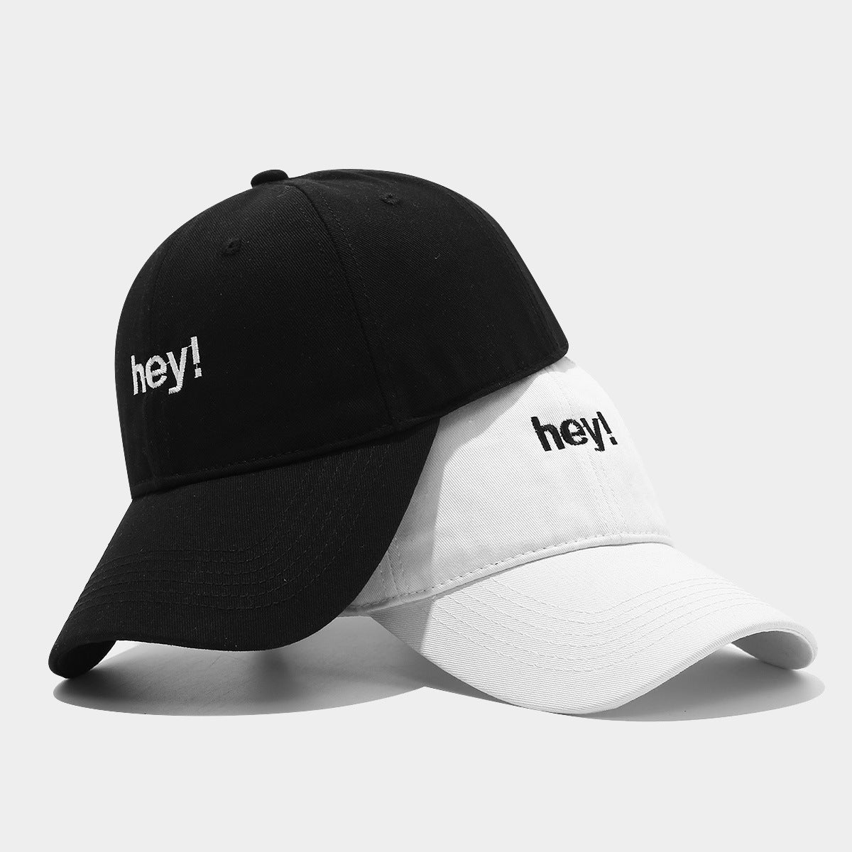 Hey Embroidered Baseball Cap