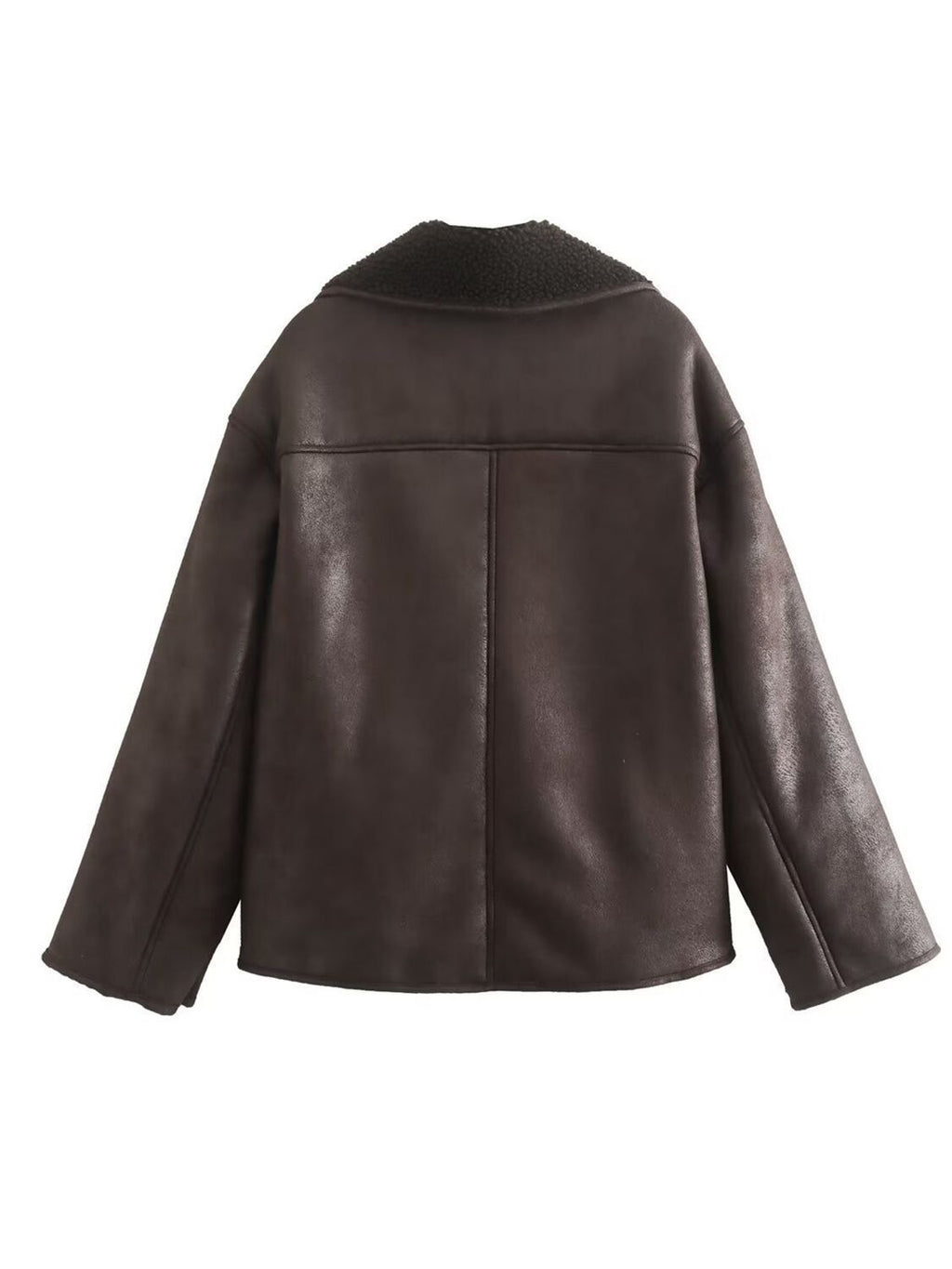 Fleece Collared & Lined Jacket