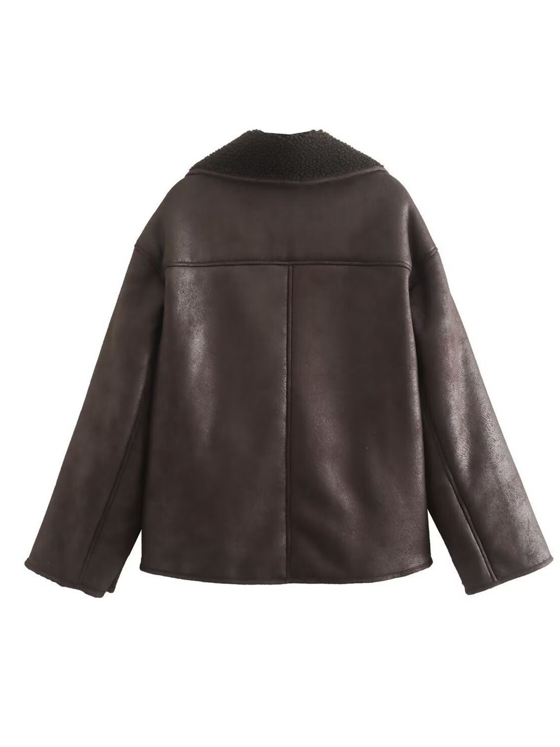 Fleece Collared & Lined Jacket