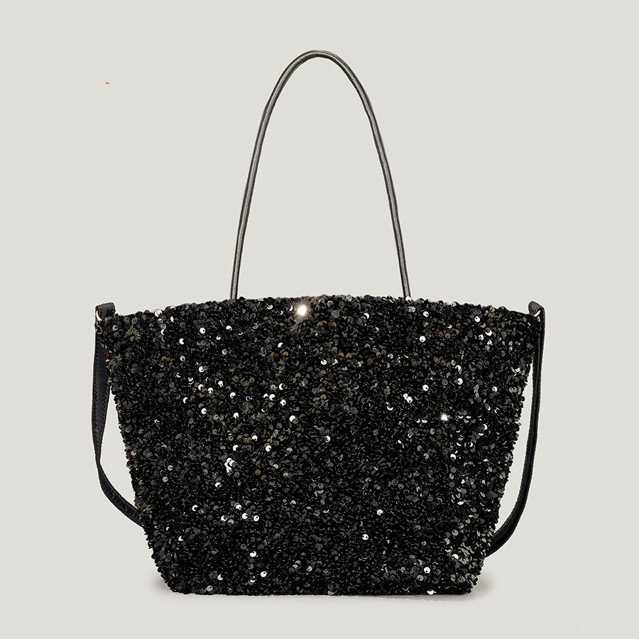 Large Sequin Tote Bag