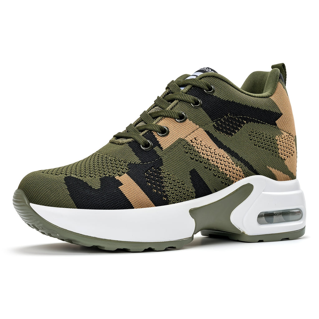 Women's Camo Breathable Mesh Sneakers