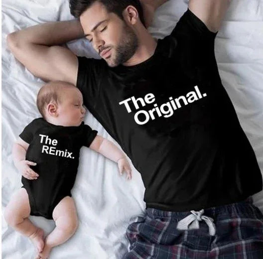 Parent-child t-Shirts 8color My Store Baby & Toddler