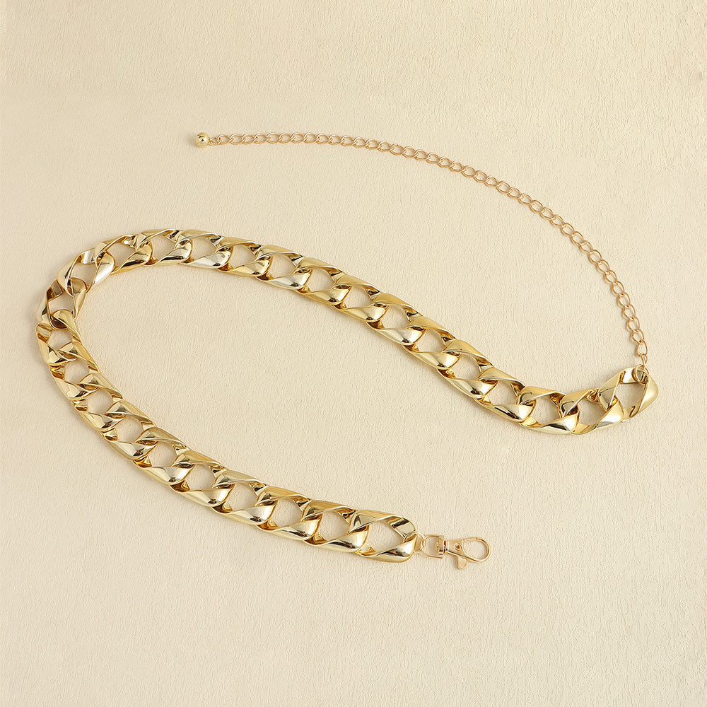 Large Waist Chain Belt Decorative Waist Chain