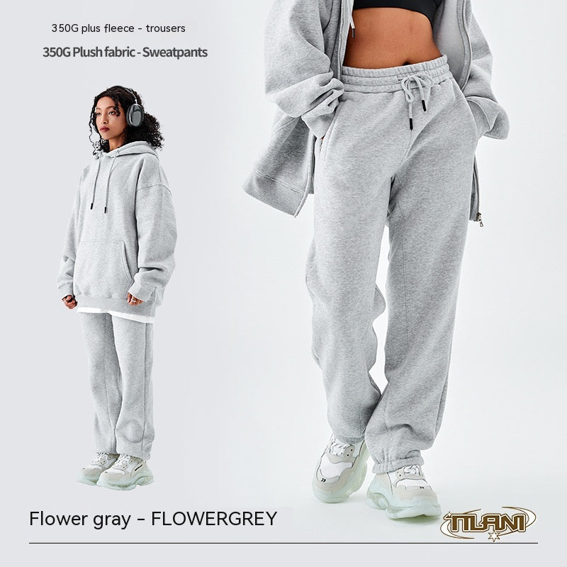 Loose Fit Fleece Sweatpants