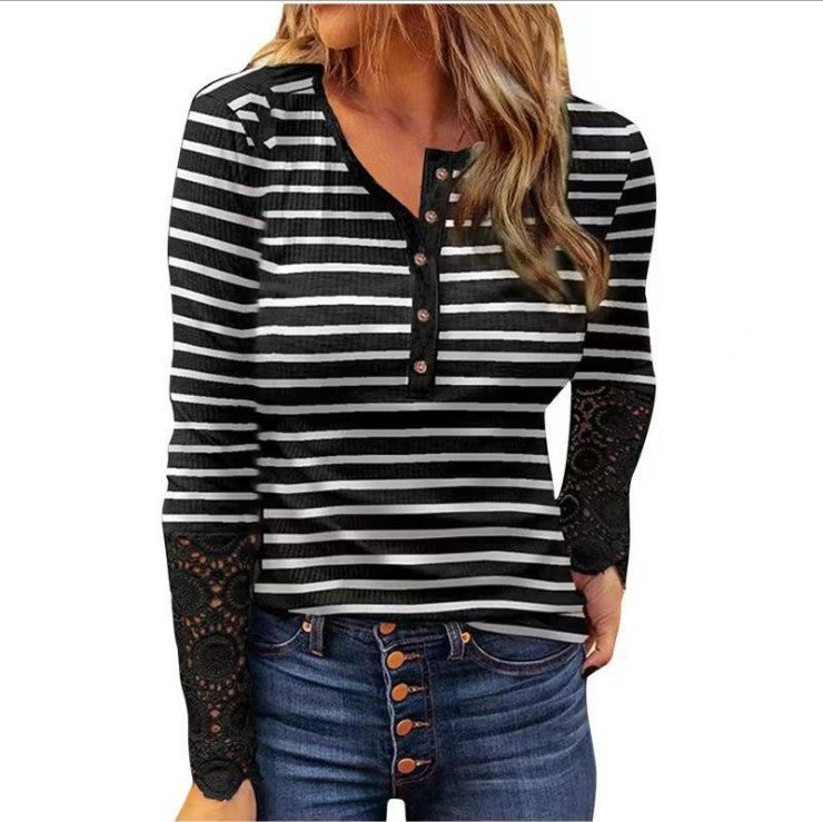 Long Sleeved Slim Fit Pullover Top