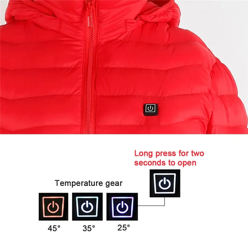 Men's Waterproof Winter Heated Jackets