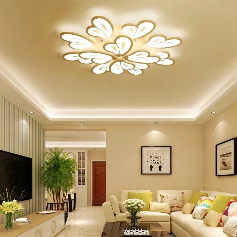 Gold Acrylic Butterfly Ceiling Light