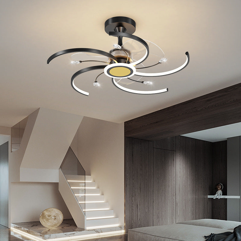 Modern Simple Ceiling Fan Lamp