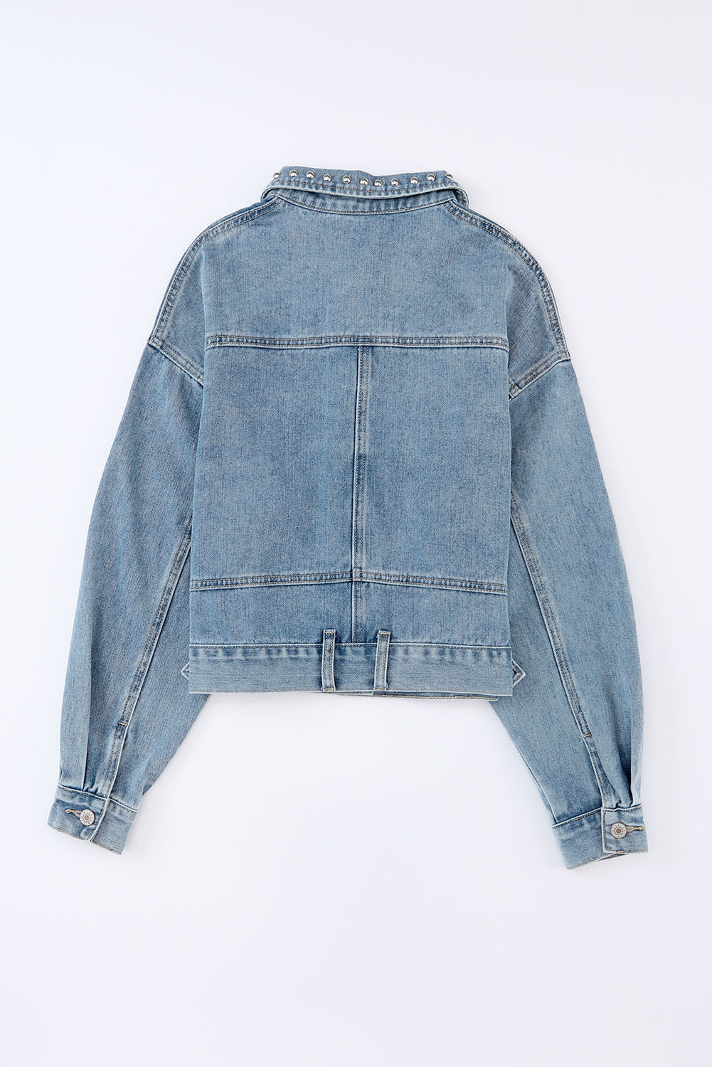 Rivet Studded Denim Jacket