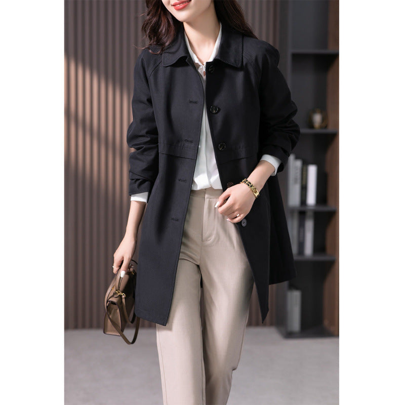 British Mid-length Trench Coat