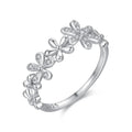Sterling Silver Daisy Ring Silver CJ Dropshipping Ring