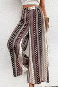 Striped High Waist Wide Leg Pants Multicolor Trendsi Floral High Waist Wide Leg Pants