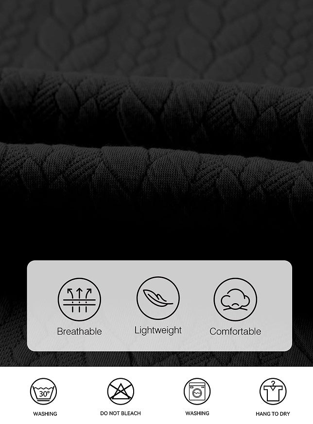 Twist Texture Solid Color Casual Hoodie Sweater