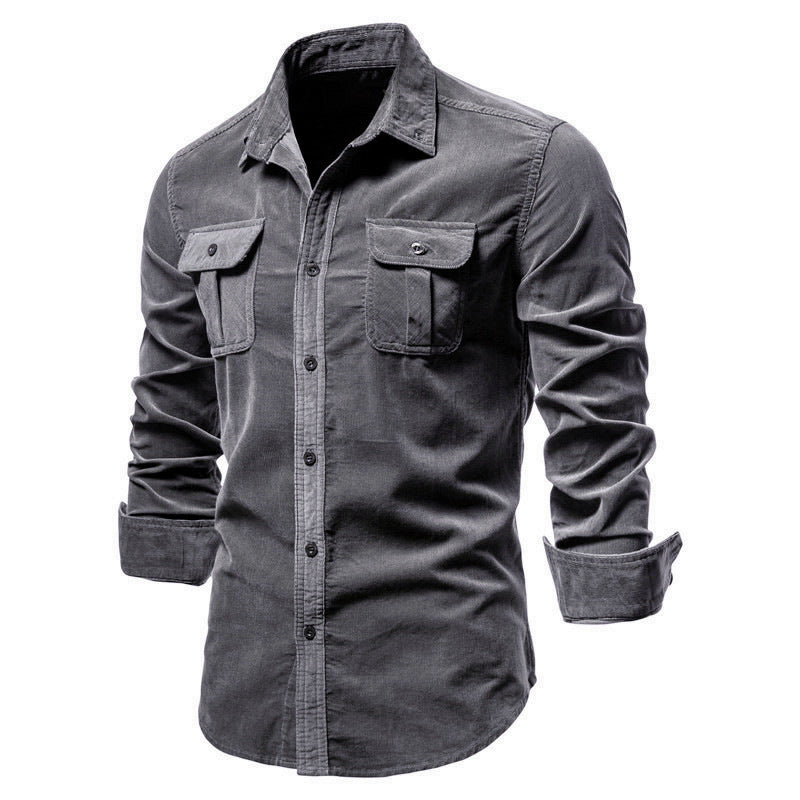 Casual Long Sleeve Button Up Shirt