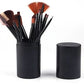 12pcs Makeup Brush Set Black Q12pc Bazaare Mart Makeup Brushes