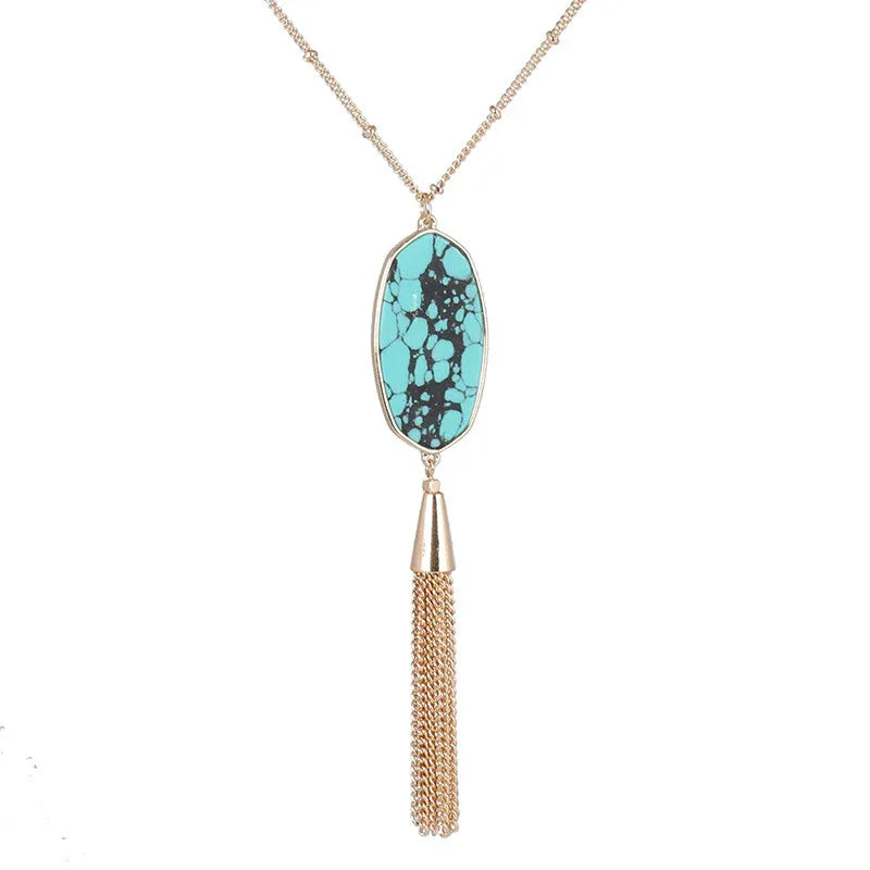 Long Tassel Necklace