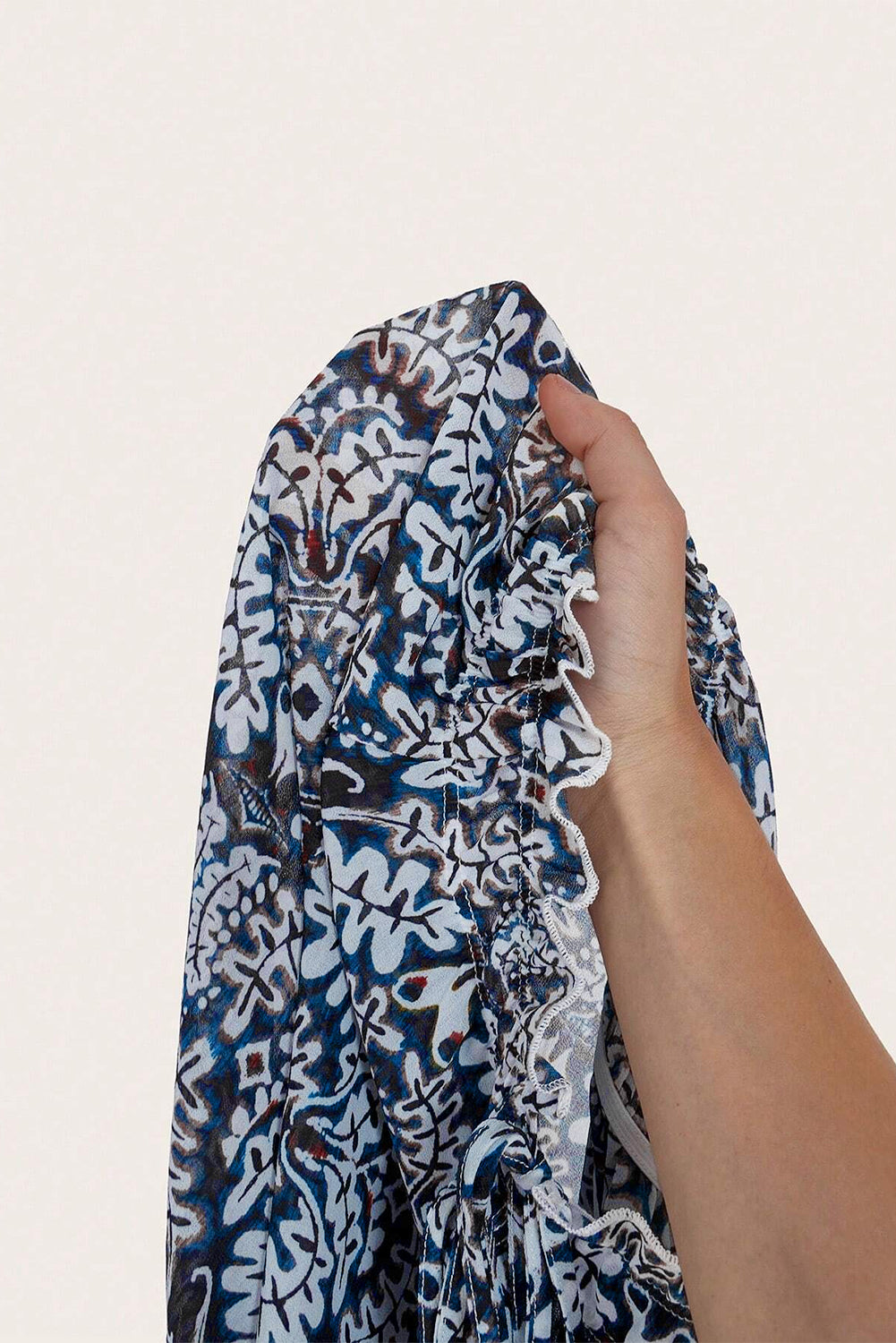 Navy Mandala Blouse