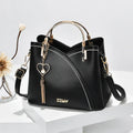 Color Block Love Tassel Crossbody Purse Black CJ Dropshipping Purse