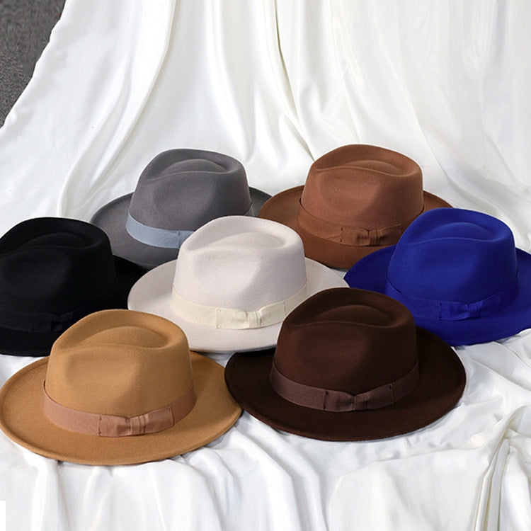 Classic Felt Fedora Hat - Bazaare Mart