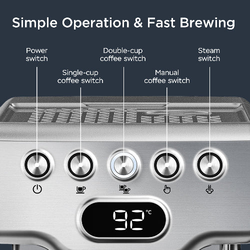 Geek Chef Espresso Machine - Bazaare Mart