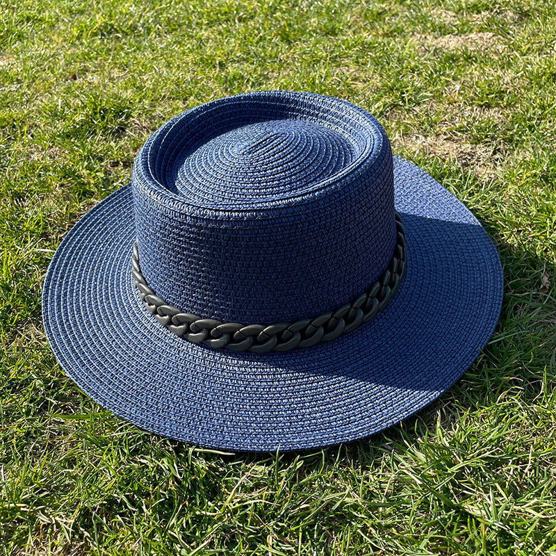 Colorful Chain Straw Hat