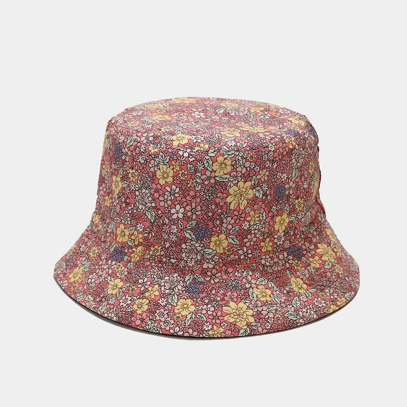 Women's Reversible Floral Bucket Hat