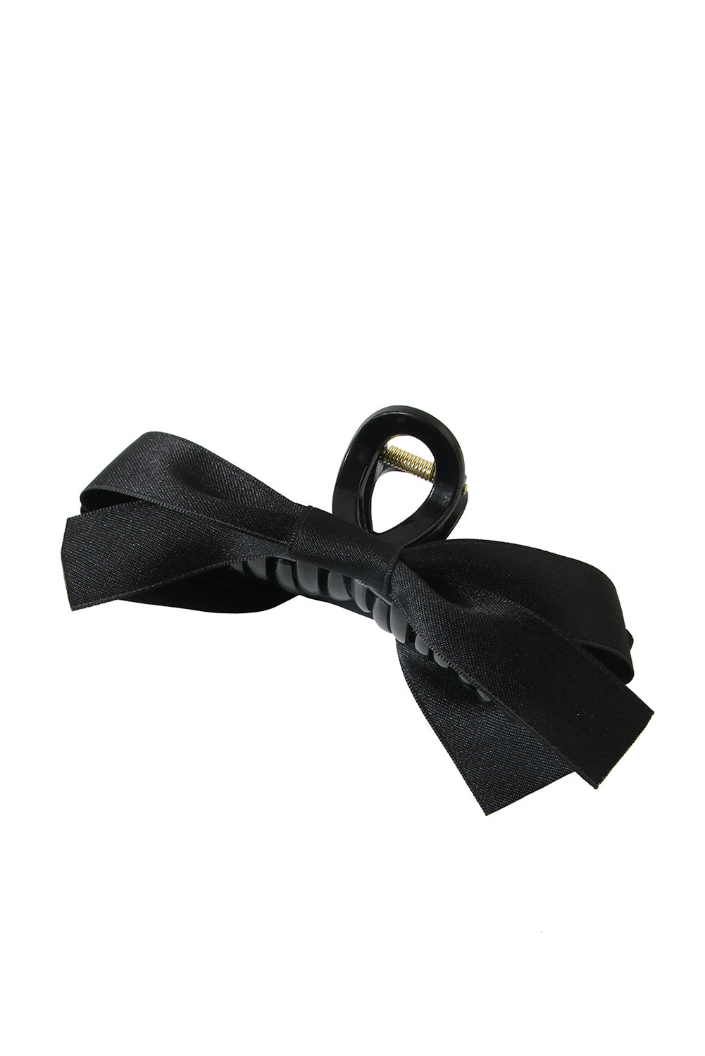 Black Bow Hair Clip