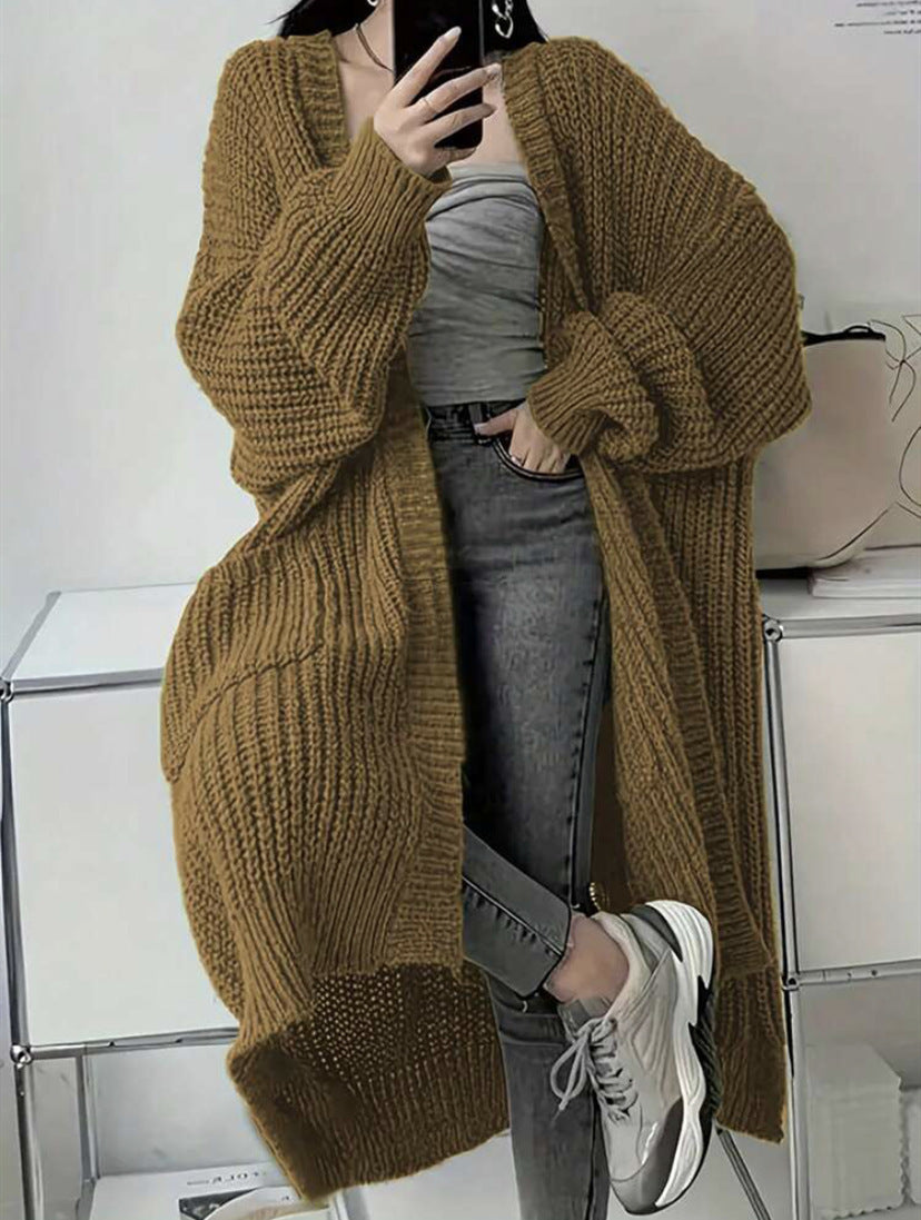 Open Front Duster Sweater