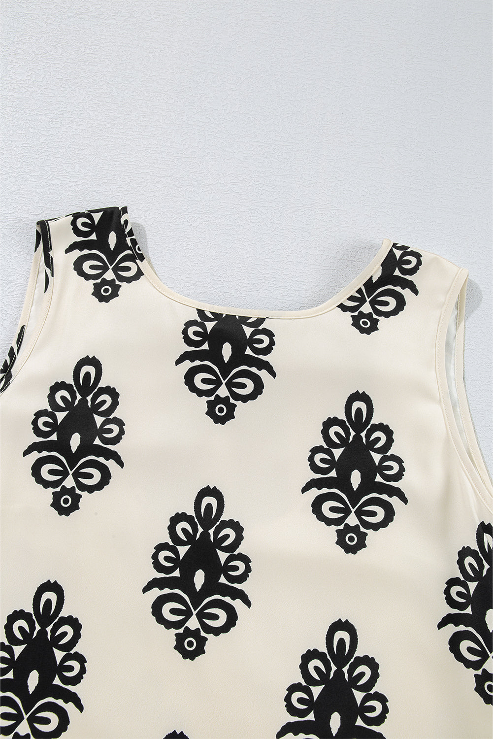 B&W Geo Sleeveless Mini