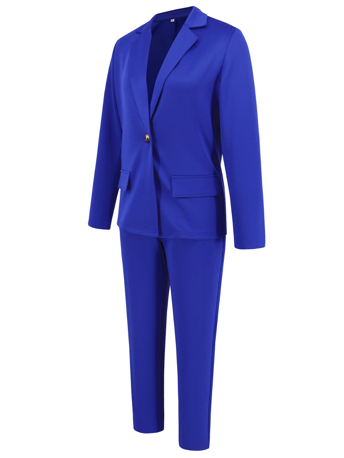 Pants Suit with Contrast Top