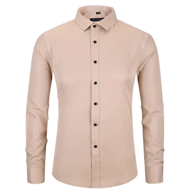 Anti-Wrinkle Men's Long Sleeve Shirt