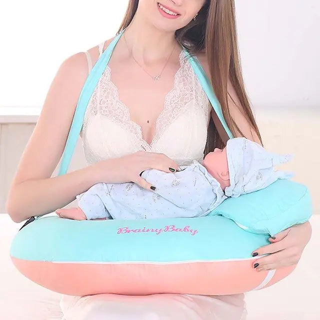 Blue Multifunctional Nursing Pillow