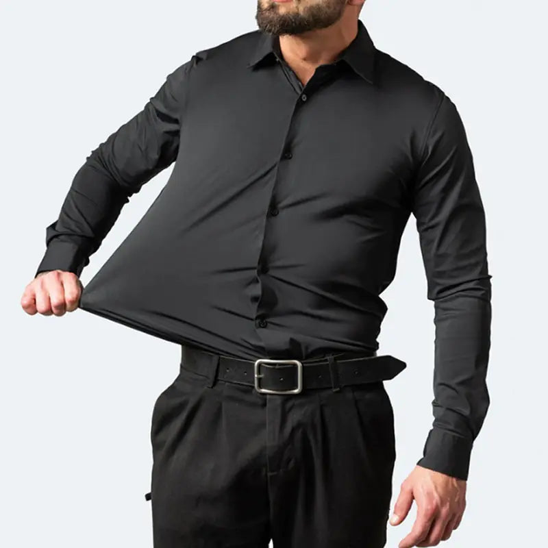 New Men's Stretch  Business Shirt