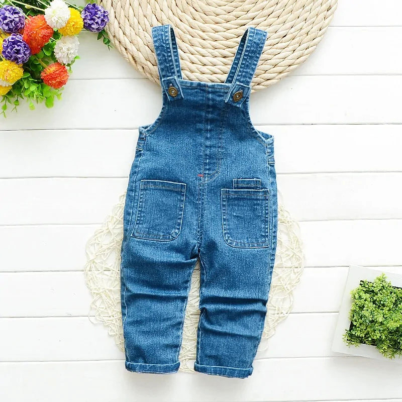 Toddler Boys' Denim Overalls