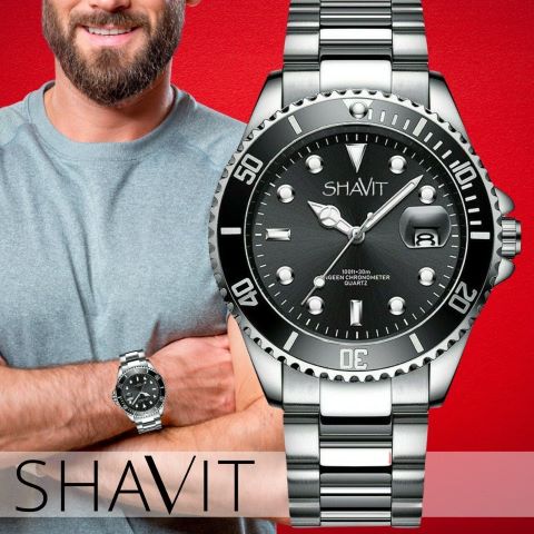 Men's Classic Stainless Steel Quartz Watch